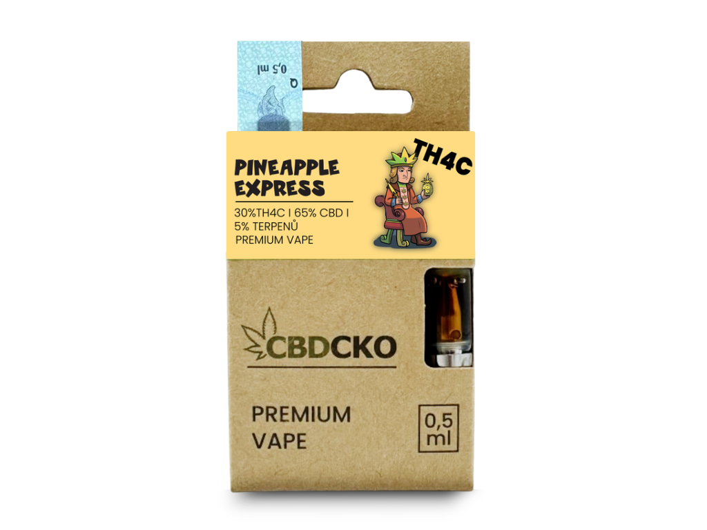 CBDčko TH4C Cartridge Pineapple Express Obsah: 1 ml