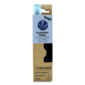 CBDčko TH4C Disposable Vape Pen Blueberry Diesel, 2ml
