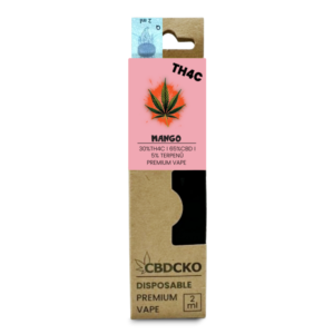 CBDčko TH4C Disposable Vape Pen Mango, 2ml