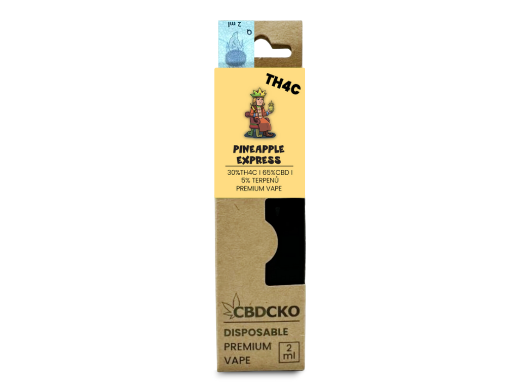 CBDčko TH4C Disposable Vape Pen Pineapple Express, 2ml