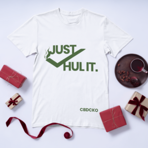 Pánské tričko CBDčko - JUST HUL IT! Design: 2XL