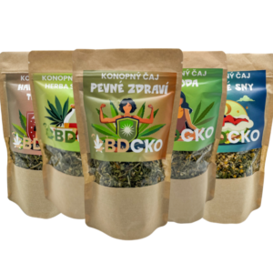CBDčko Degustační balení - Konopné čajové směsi