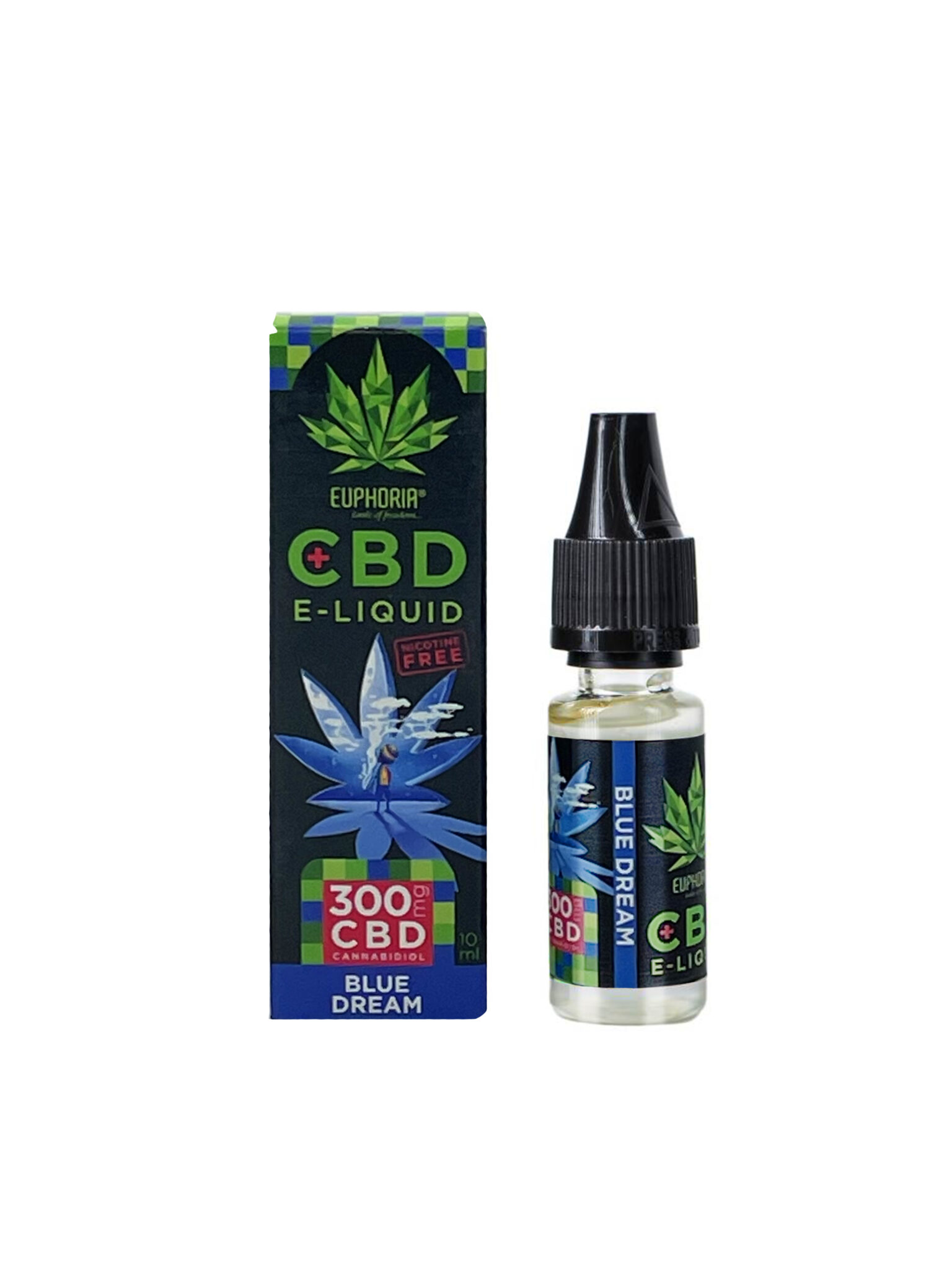 Euphoria Euphoria, CBD E-Liquid Blue Dream 10ml, 300mg CBD