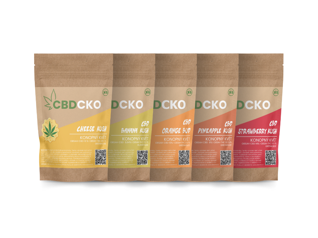 CBDčko Degustační balení - Malé květy