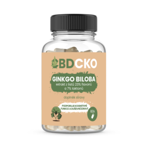 CBDčko CBDčko, Ginkgo biloba, kapsle 60 Ks