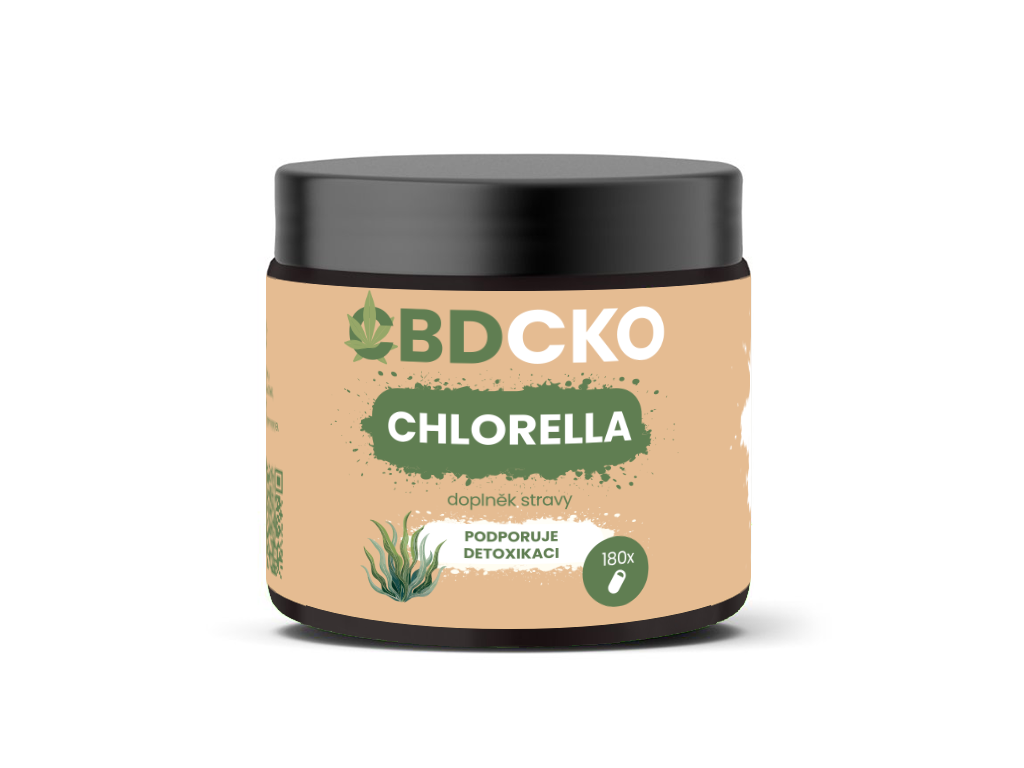 CBDčko CBDčko, Chlorella kapsle 180 Ks