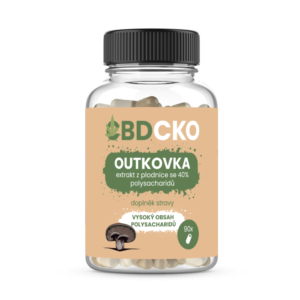 CBDčko CBDčko, Outkovka (Coriolus), kapsle 90 Ks