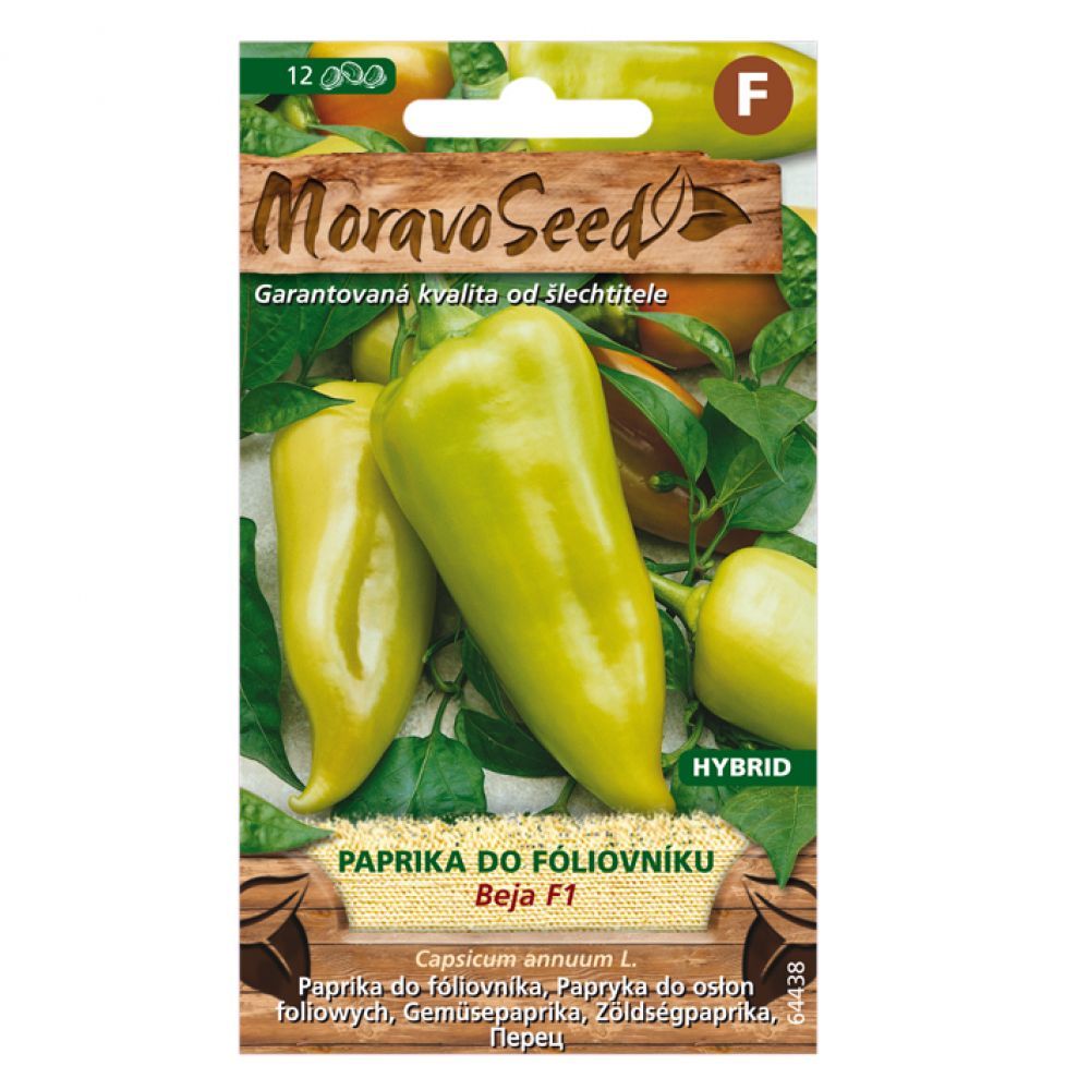 Semínka Paprika zeleninová k rychlení BEJA F1, do fóliovníku, 15 s