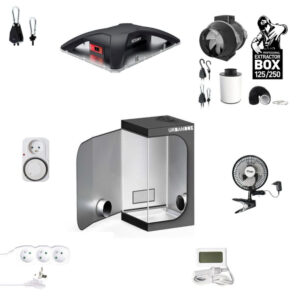 Kompletní grow box URBANBOX LED GENT 100W Set, 60x60x160 cm