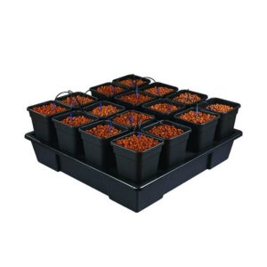 Nutriculture Wilma XXL 16x 11 l, kapková závlaha 115x115x20 cm