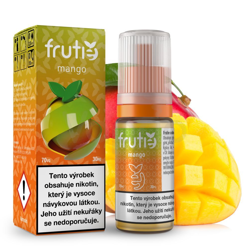 Frutie Frutie, E-Liquid Mango 10ml Síla: 14 mg