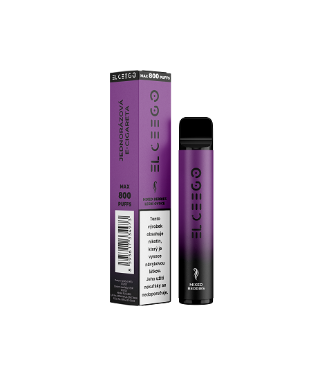 EL CEEGO EL CEEGO, Jednorázová E-cigareta Lesní plody
