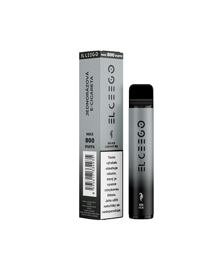 EL CEEGO EL CEEGO, Jednorázová E-cigareta Ledový energy drink