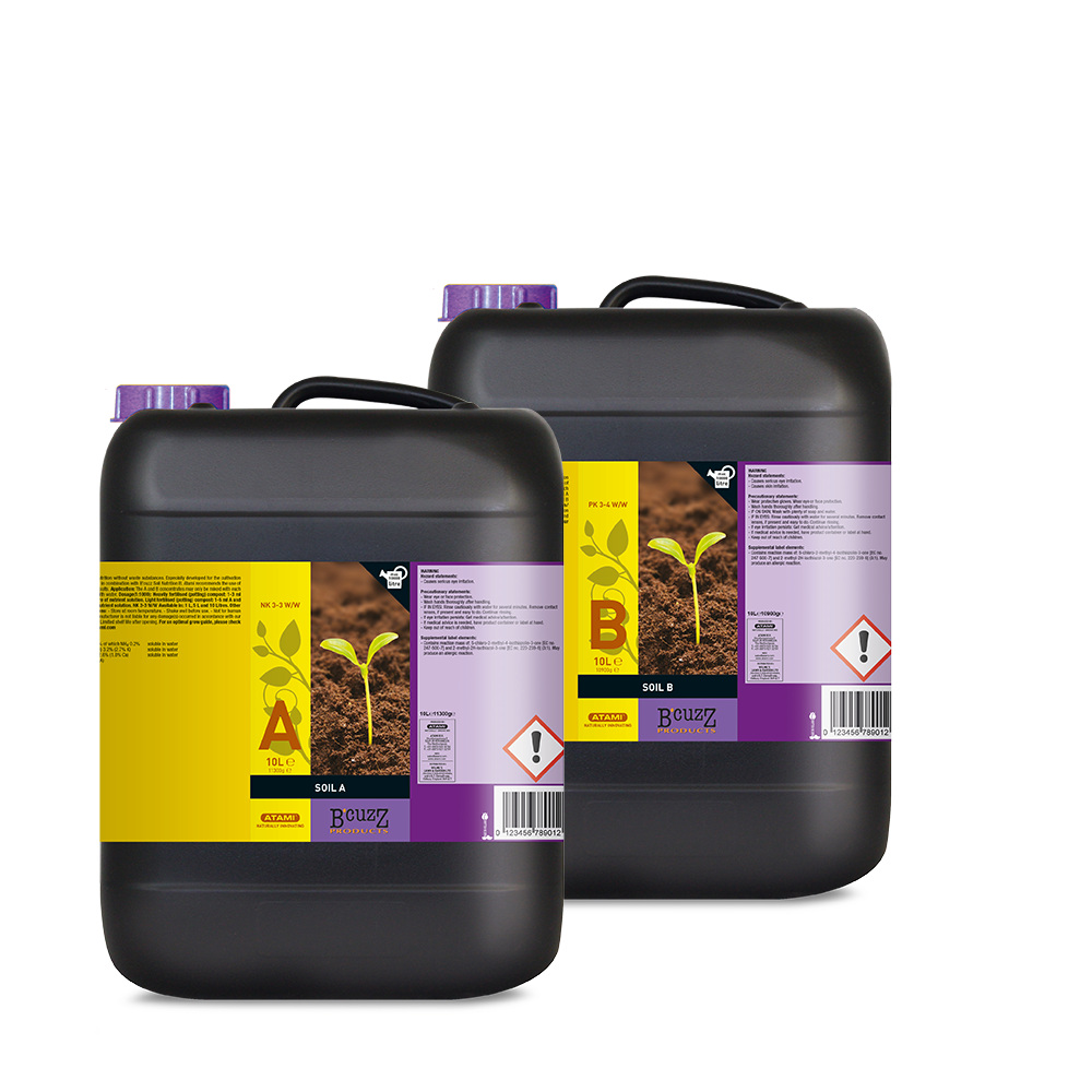 Atami B´Cuzz Soil A+B 10 l, základní hnojivo na růst a květ