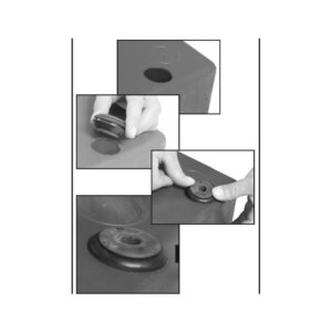 Průchodka na nádrž pro 16 a 25 mm hadice