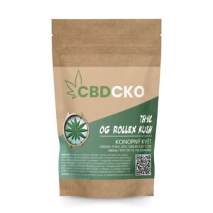 CBD Konopný květ White widow 17% CBD Váha: 50 g