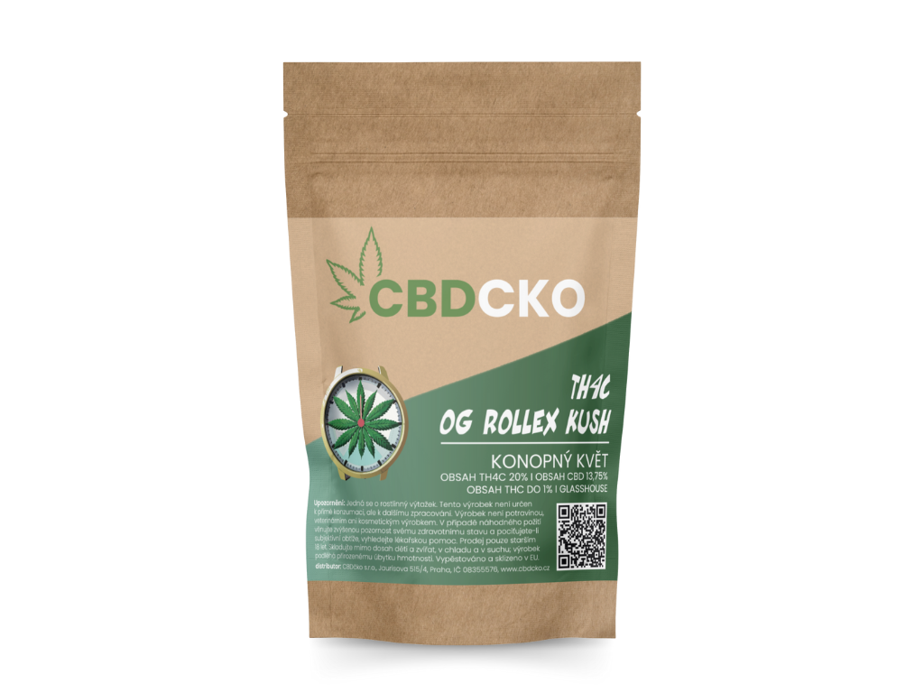 CBD Konopný květ White widow 17% CBD Váha: 50 g