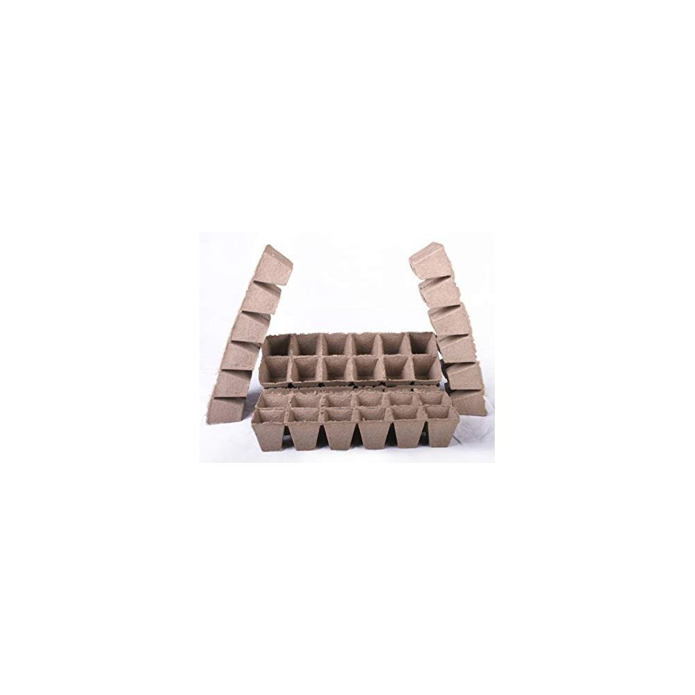 Jiffy květináč hranatý sdružený 6x6x6 cm, 12 ks