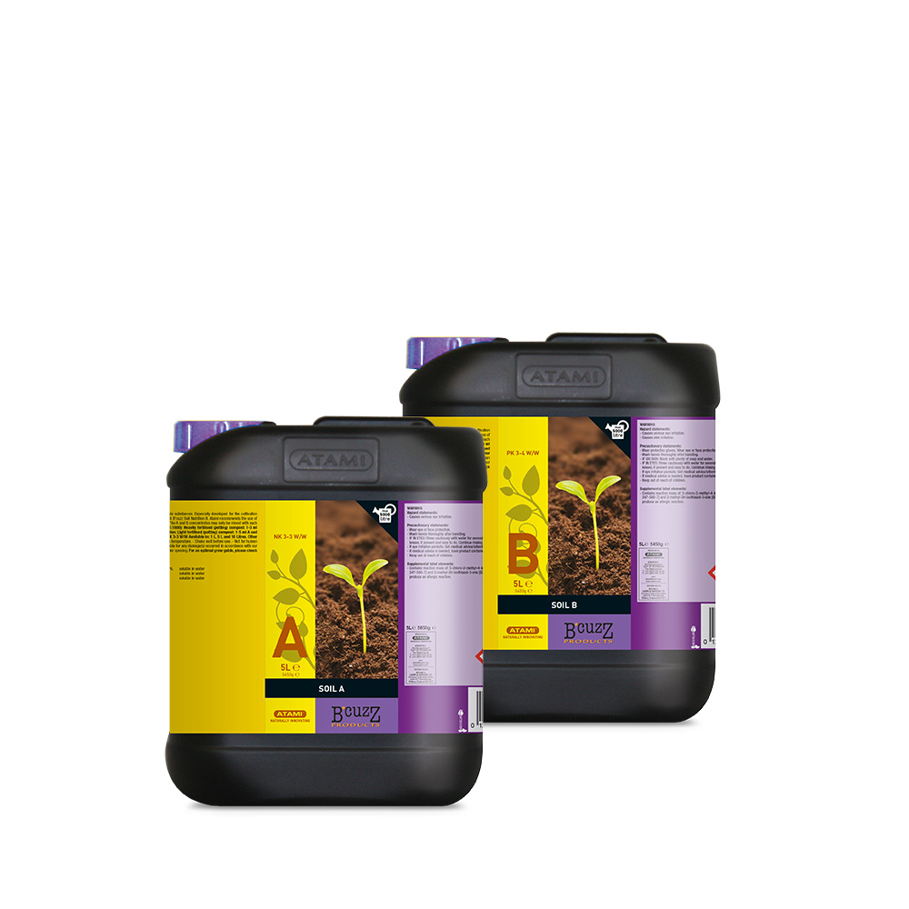 Atami B´Cuzz Soil A+B 5 l, základní hnojivo na růst a květ