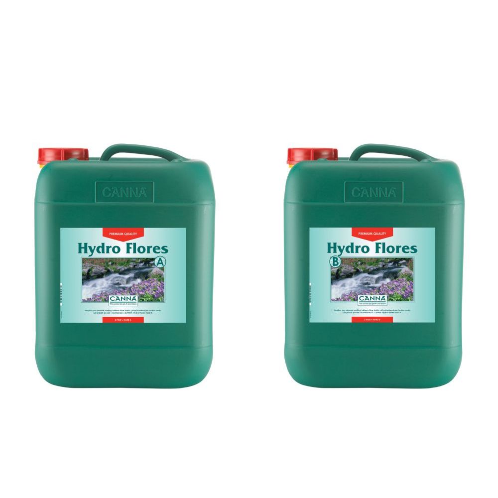Canna Hydro Flores A+B 10 l, základní hnojivo na květ do tvrdé vody