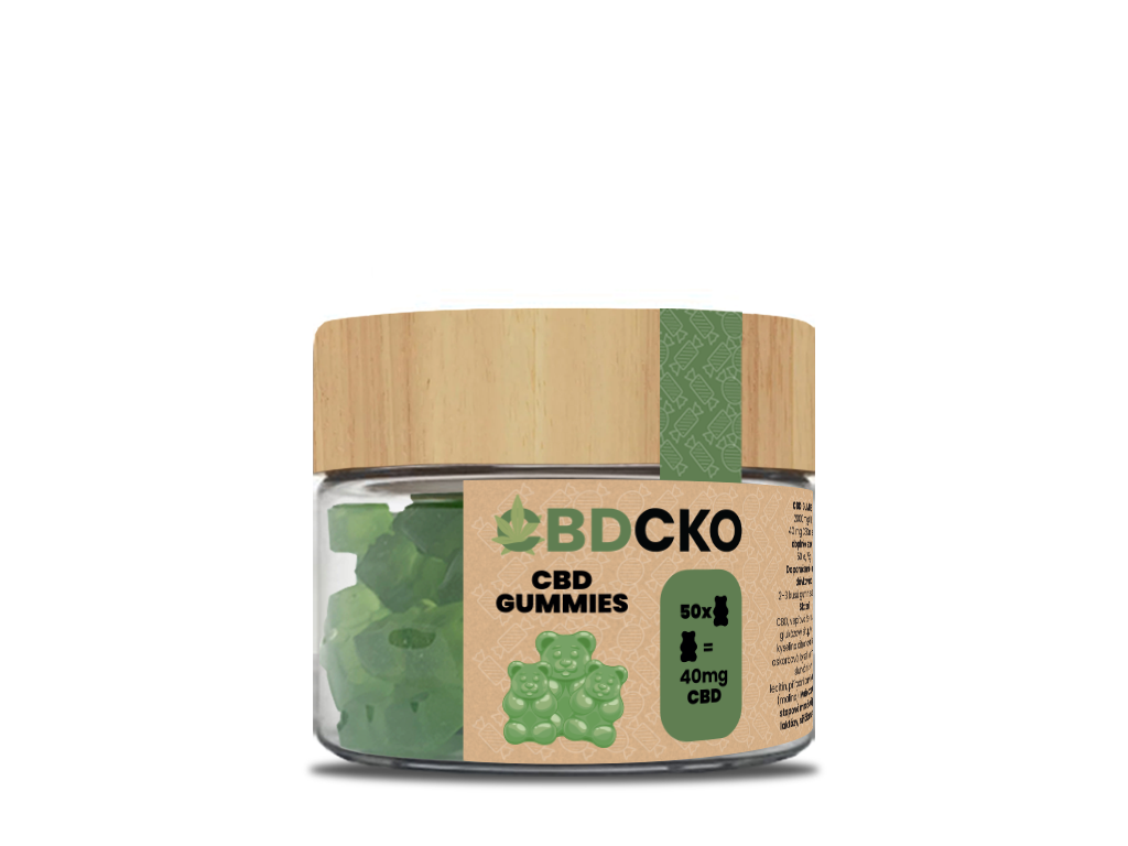 CBDčko CBD Gummies OG 40 mg, 50 ks