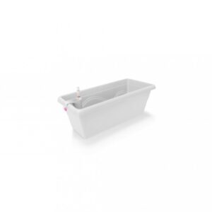 Plastkon samozavlažovací truhlík Extra Line Smart Bílá, 40x20.5x17 cm