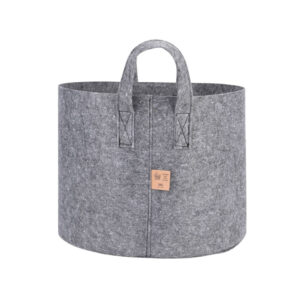 Dirt Bag Grey textilní květináč 38x29 cm - 39 l