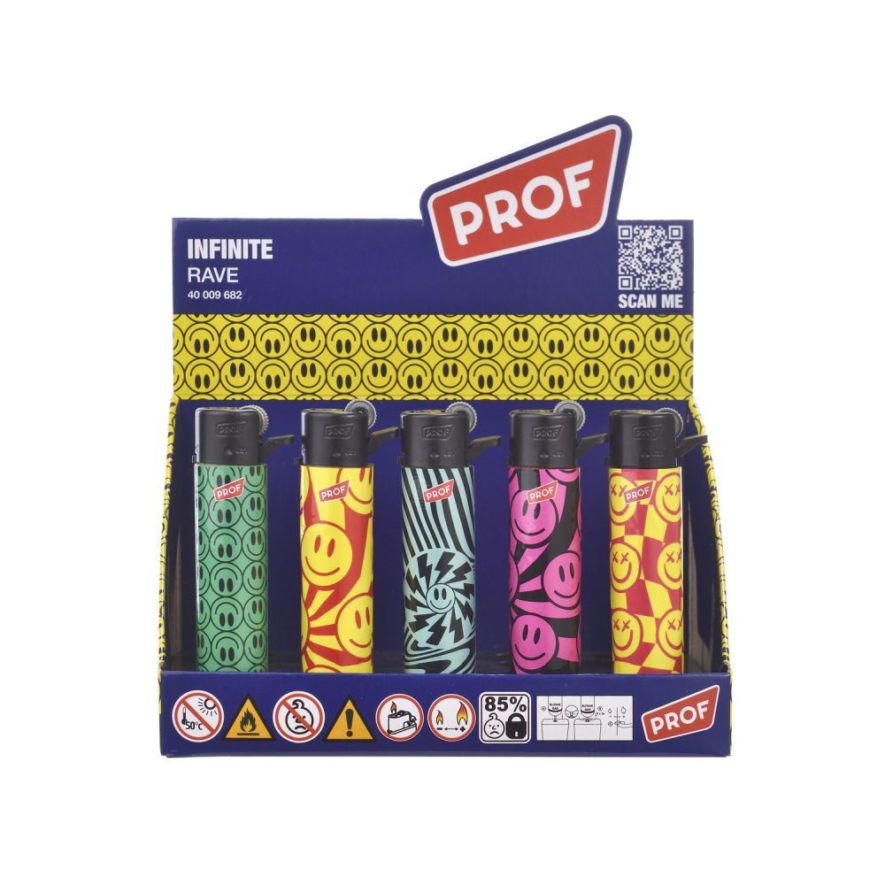 Prof Rave Lighter DL25 zapalovač - MIX DESIGN - Obrázek 2