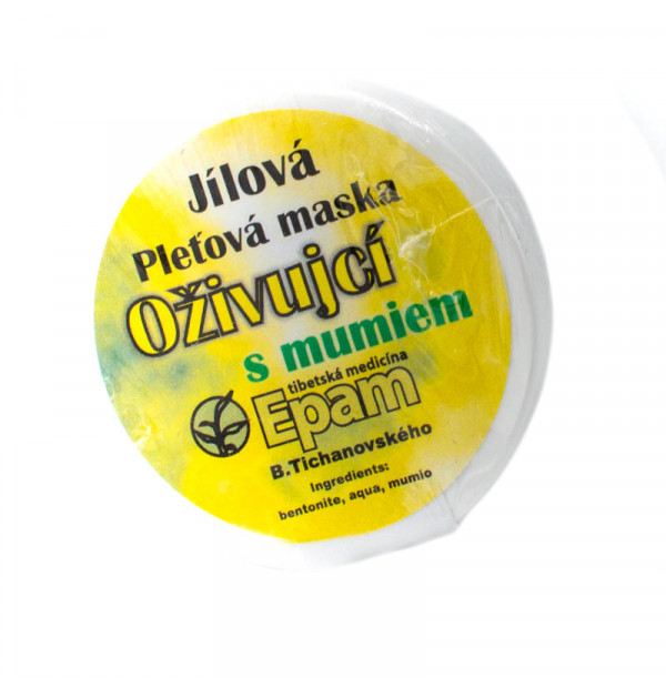 Epam Epam, Pleťová jílová maska oživující s mumiem