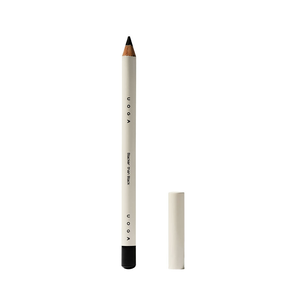 Uoga Uoga Měkká tužka na oči BIO - 850 Blacker than Black - Černá - pošk. obal - 4 odstíny pro každý look