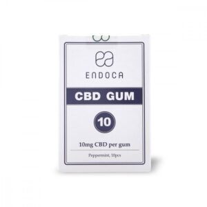 Endoca CBD žvýkačky 100 mg, 10 ks
