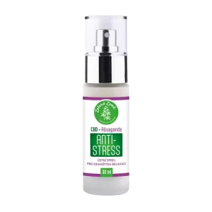 CBD Antistress sprej s ašvagandou, 30 ml, Zelená Země