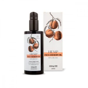 Meruňkový CBD olej na obličej a tělo 300mg CBD, 200ml