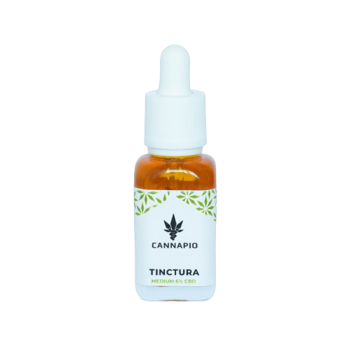 CBD Tinctura Focus 6% - přírodní full-spectrum olej 30ml Cannapio