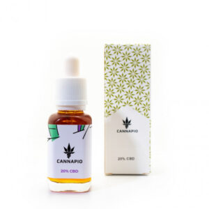 CBD Tinctura Cannapio 20 % - přírodní full-spectrum olej 30 ml