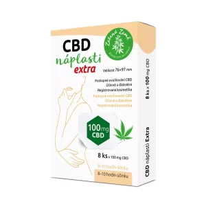CBD Náplasti Extra, 8 ks, Zelená Země