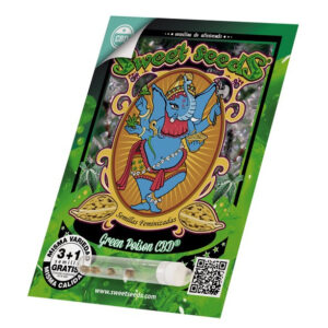 Green Poison CBD - feminizované semena marihuany 3 ks Sweet Seeds