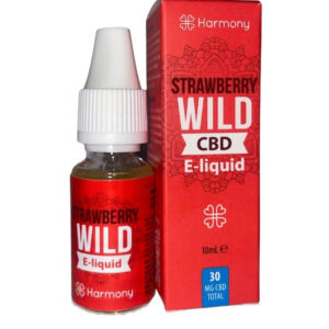 Harmony CBD E-liquid 600 mg, 10 ml, Strawberry Wild