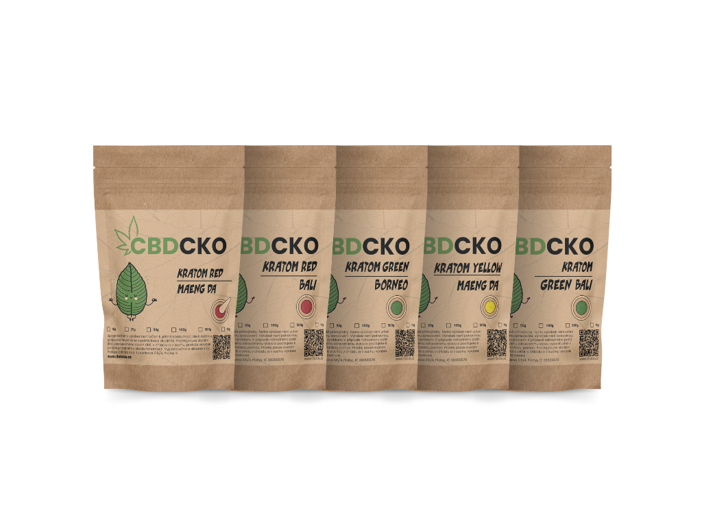 CBDčko Kratom Top Sellers (5x 100 g)