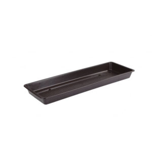 Plastkon podmiska pod truhlík Extra Flor Antracit, 58.3x16.5x4 cm