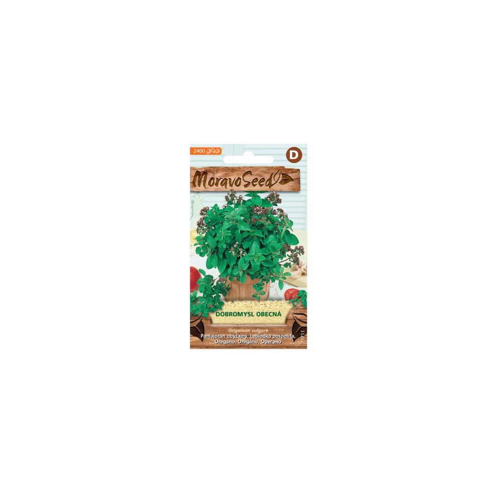 Semínka Dobromysl obecná - oregano, 2400 s