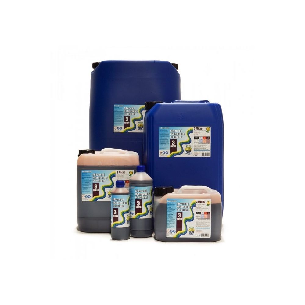 Advanced Hydroponics Micro 5 l, základní hnojivo mikro složka