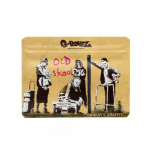 G-Rollz Banksy's Graffiti zip sáček - 105x80 mm Old Skool