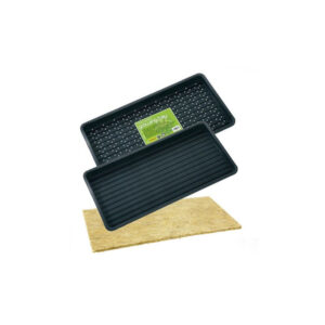 Základní set na pěstování microgreens II, rockwool Grodan