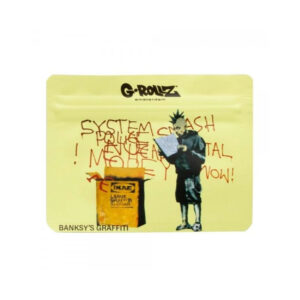 G-Rollz Banksy's Graffiti zip sáček - 105x80 mm Ikea Punk