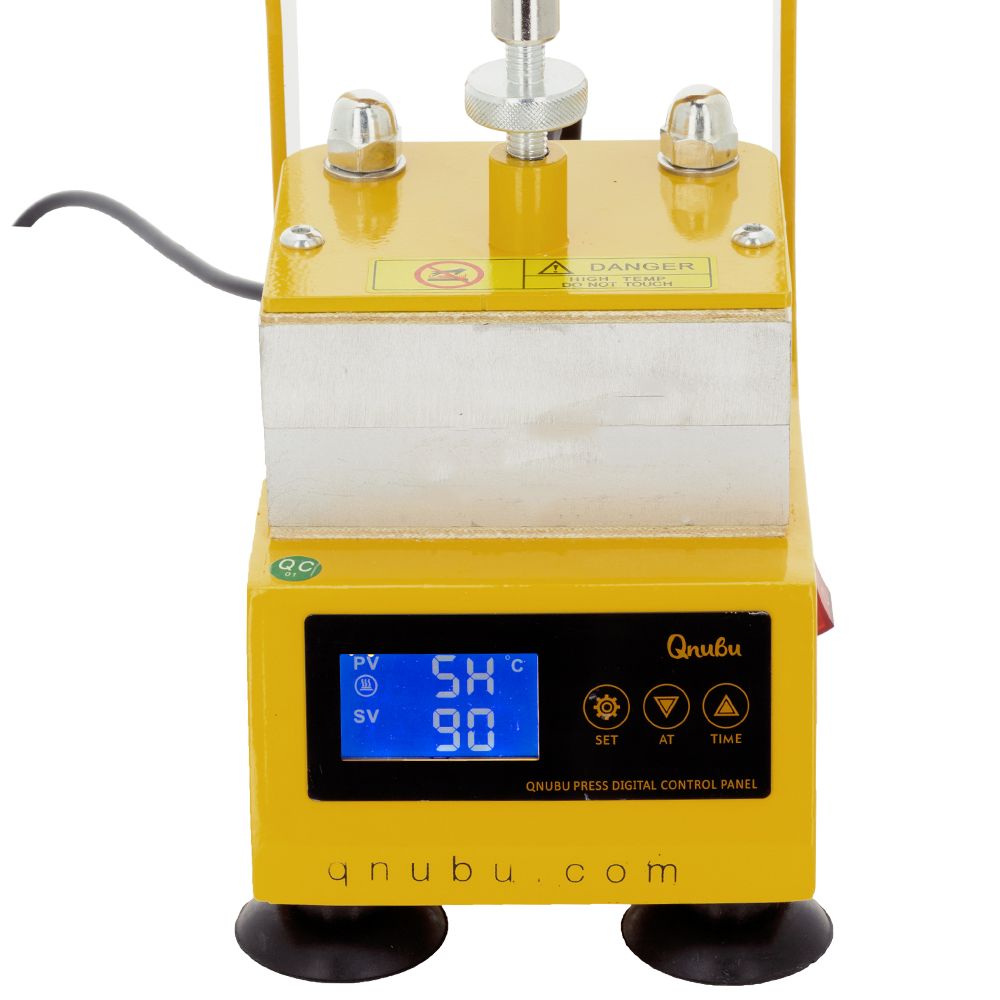 Qnubu Rosin Press manuální lis 600 kg, lisovací plocha 6x12 cm - Obrázek 2