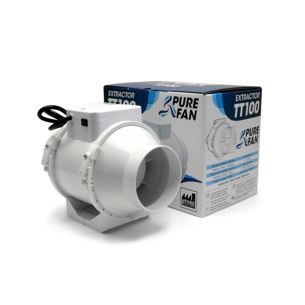 Pure Factory Fan TT 100 - 145/187 m3/h