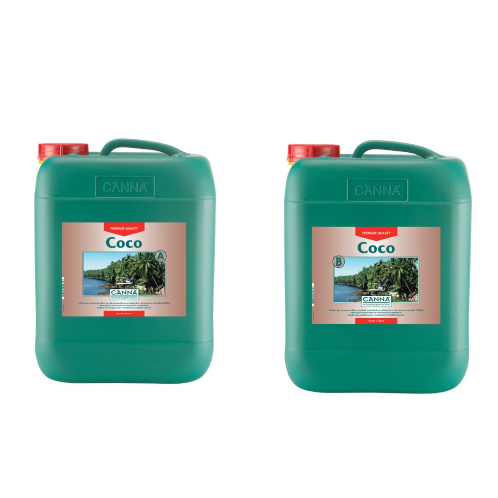 Canna Coco A+B 10 l, základní hnojivo na růst a květ