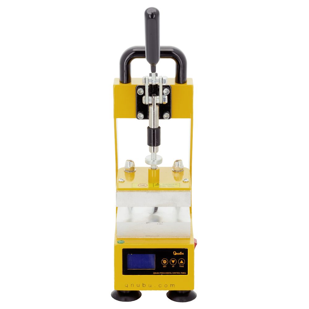 Qnubu Rosin Press manuální lis 600 kg, lisovací plocha 6x12 cm