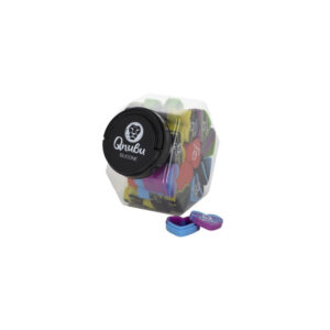 Qnubu Silicone Rosin Heart XL 18 ml, silikonové pouzdro BOX 50 KS